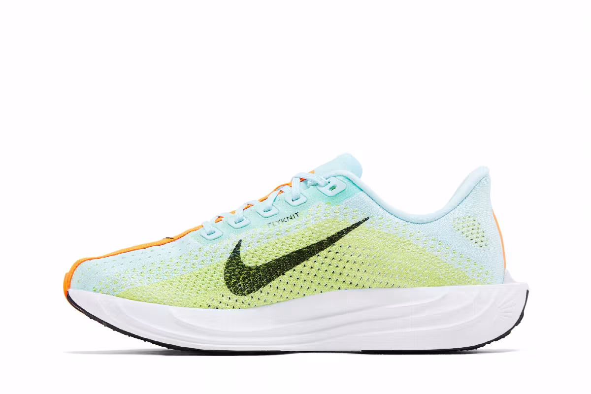 Nike Pegasus Plus Glacier Blue Life Lime, view 4