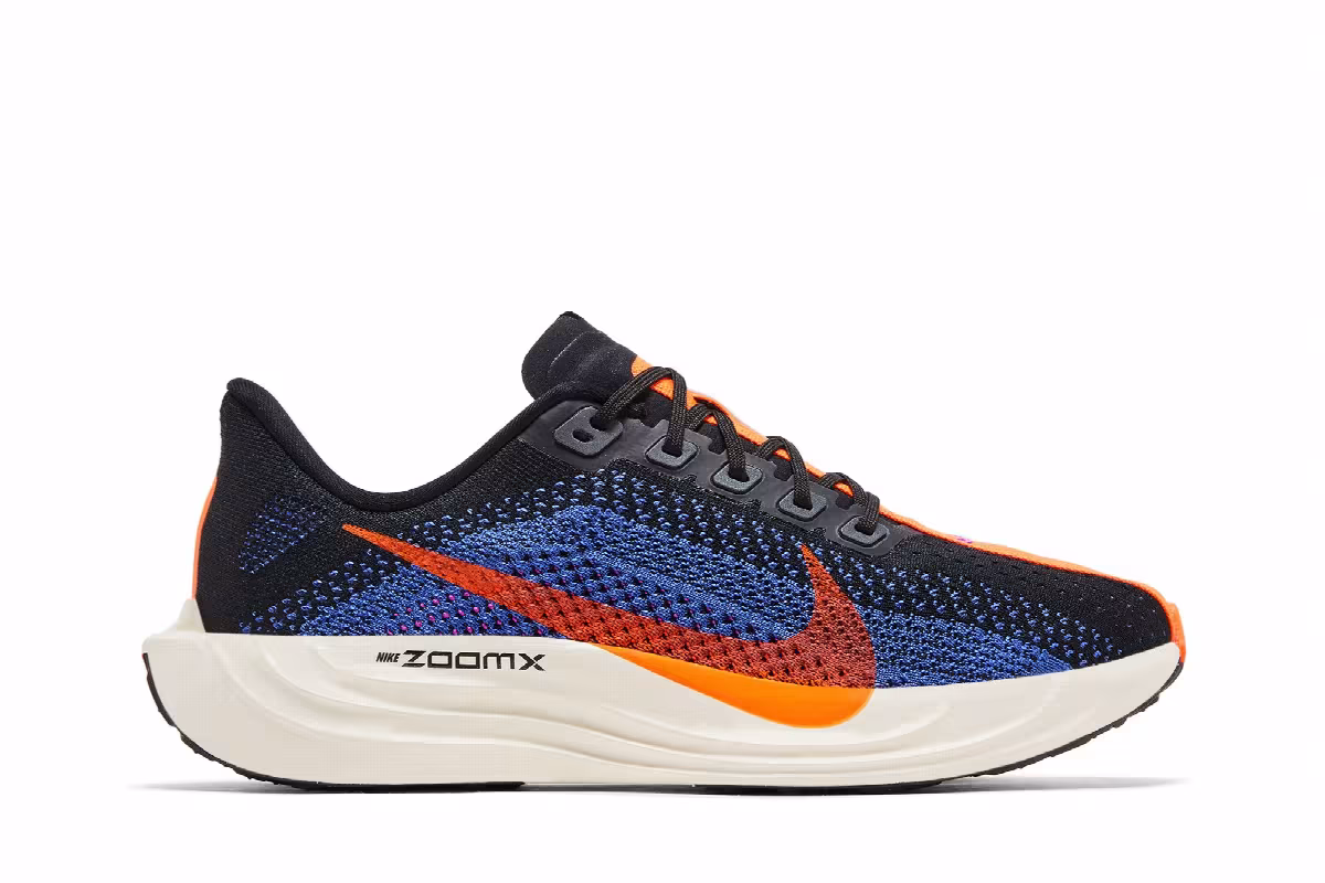 Nike Pegasus Plus Black Blue Crimson, view 2