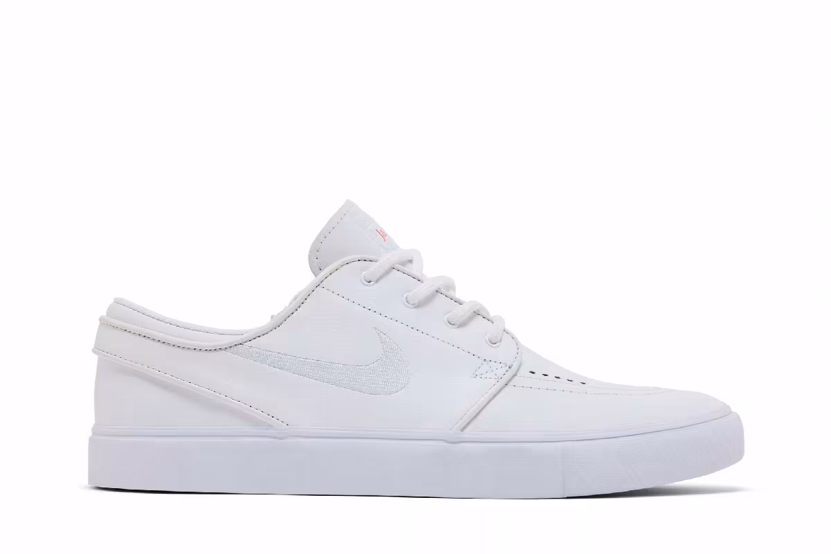 Nike Zoom Stefan Janoski OG+ ISO SB Triple White, view 2