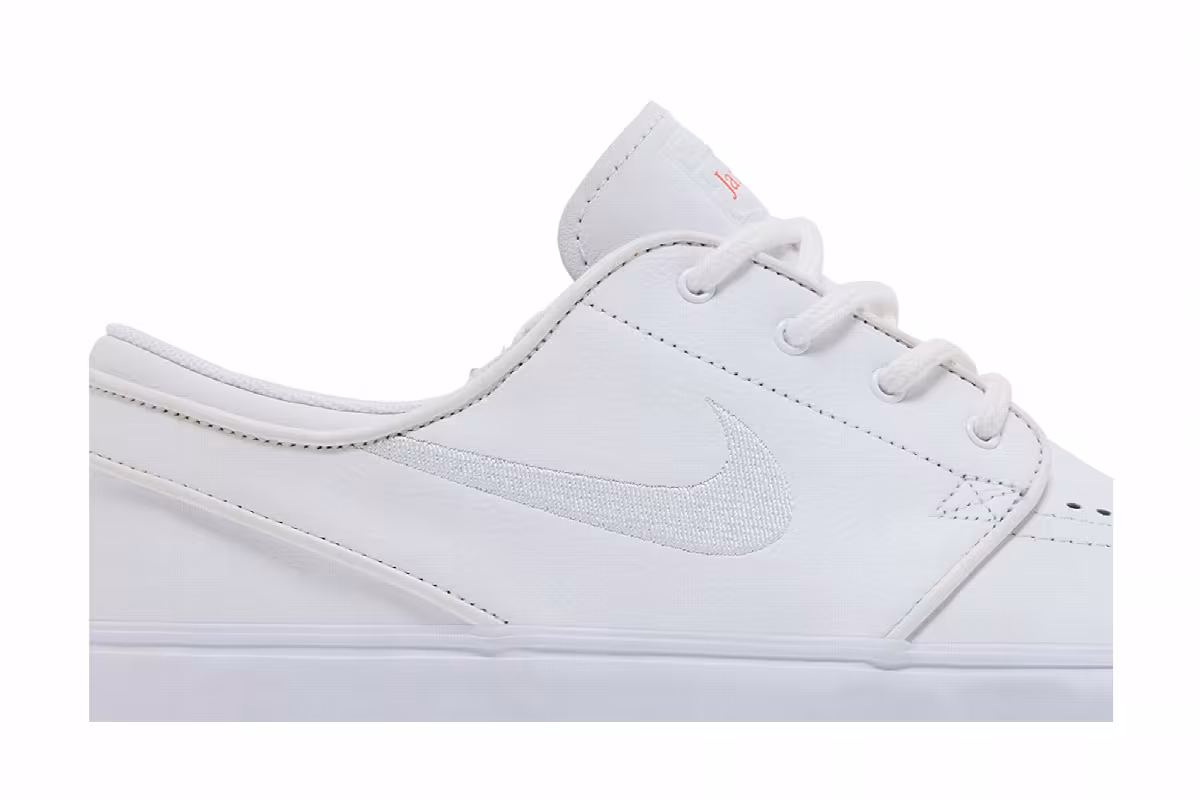 Nike Zoom Stefan Janoski OG+ ISO SB Triple White, view 3