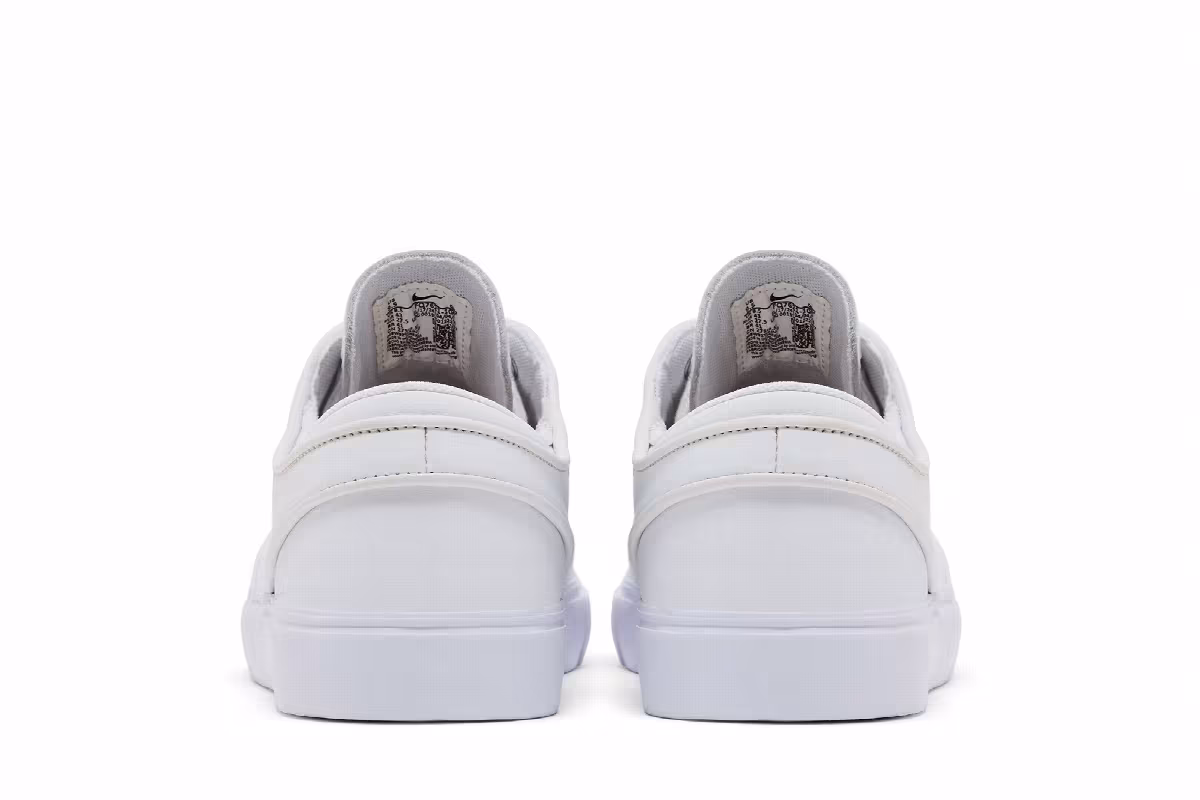 Nike Zoom Stefan Janoski OG+ ISO SB Triple White, view 7