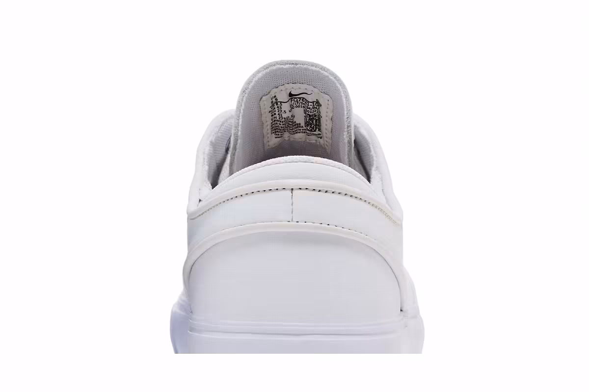 Nike Zoom Stefan Janoski OG+ ISO SB Triple White, view 8