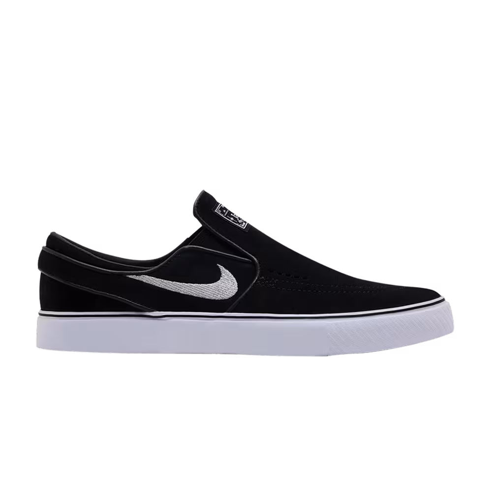 Nike Zoom Stefan Janoski+ Slip SB Black White