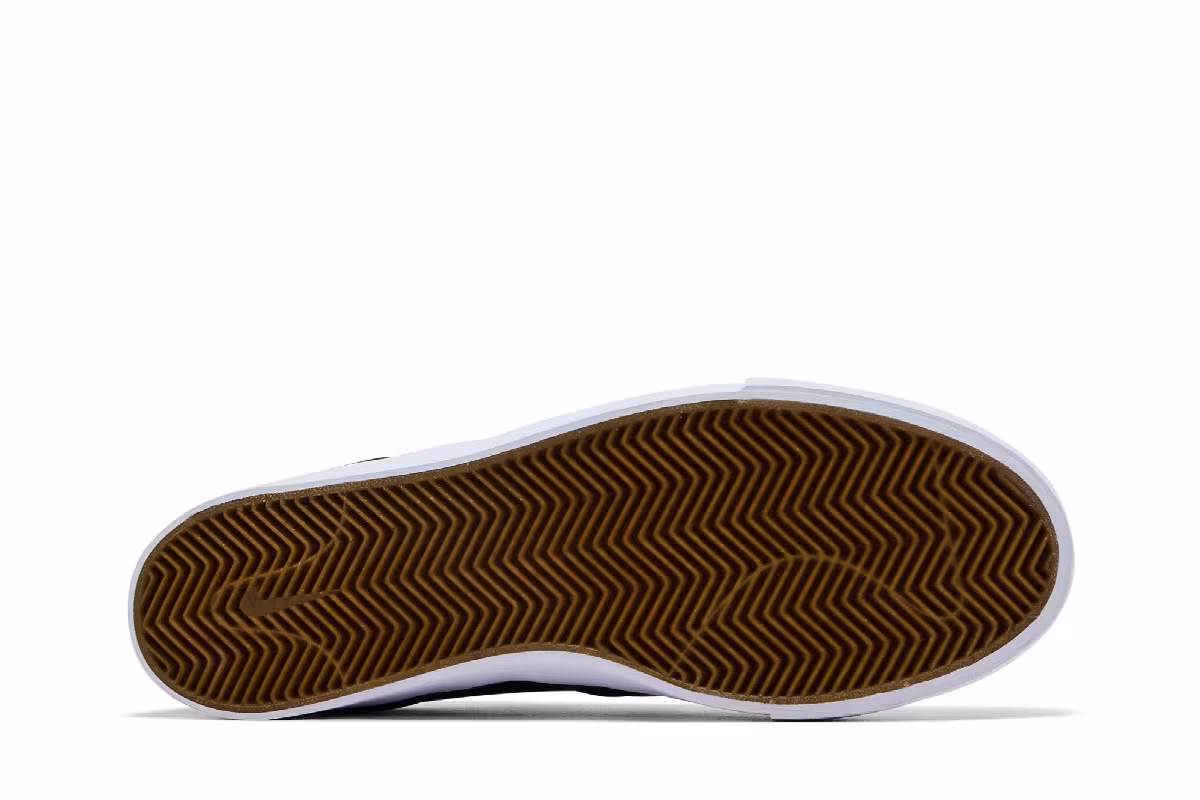 Nike Zoom Stefan Janoski+ Slip SB Black White, view 5
