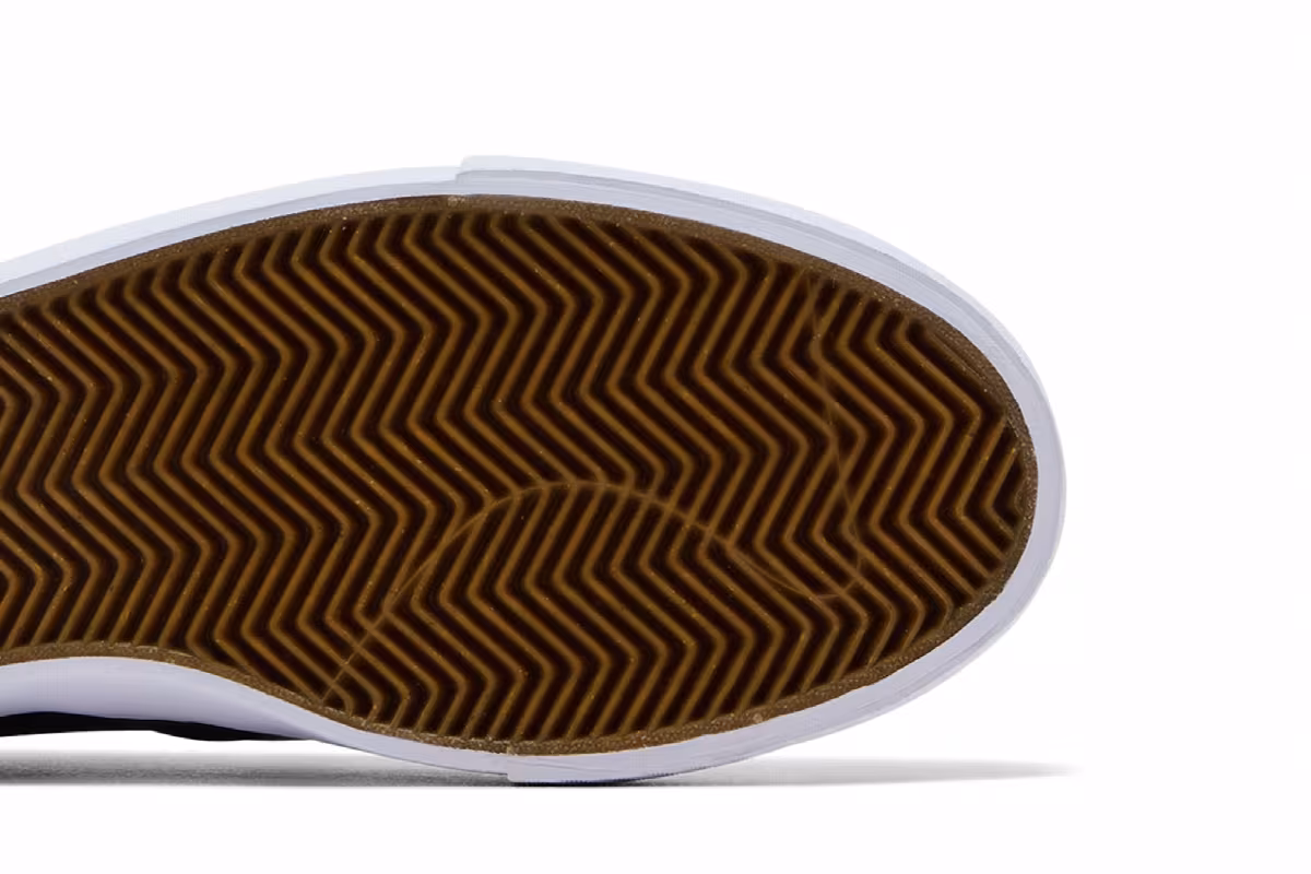 Nike Zoom Stefan Janoski+ Slip SB Black White, view 6
