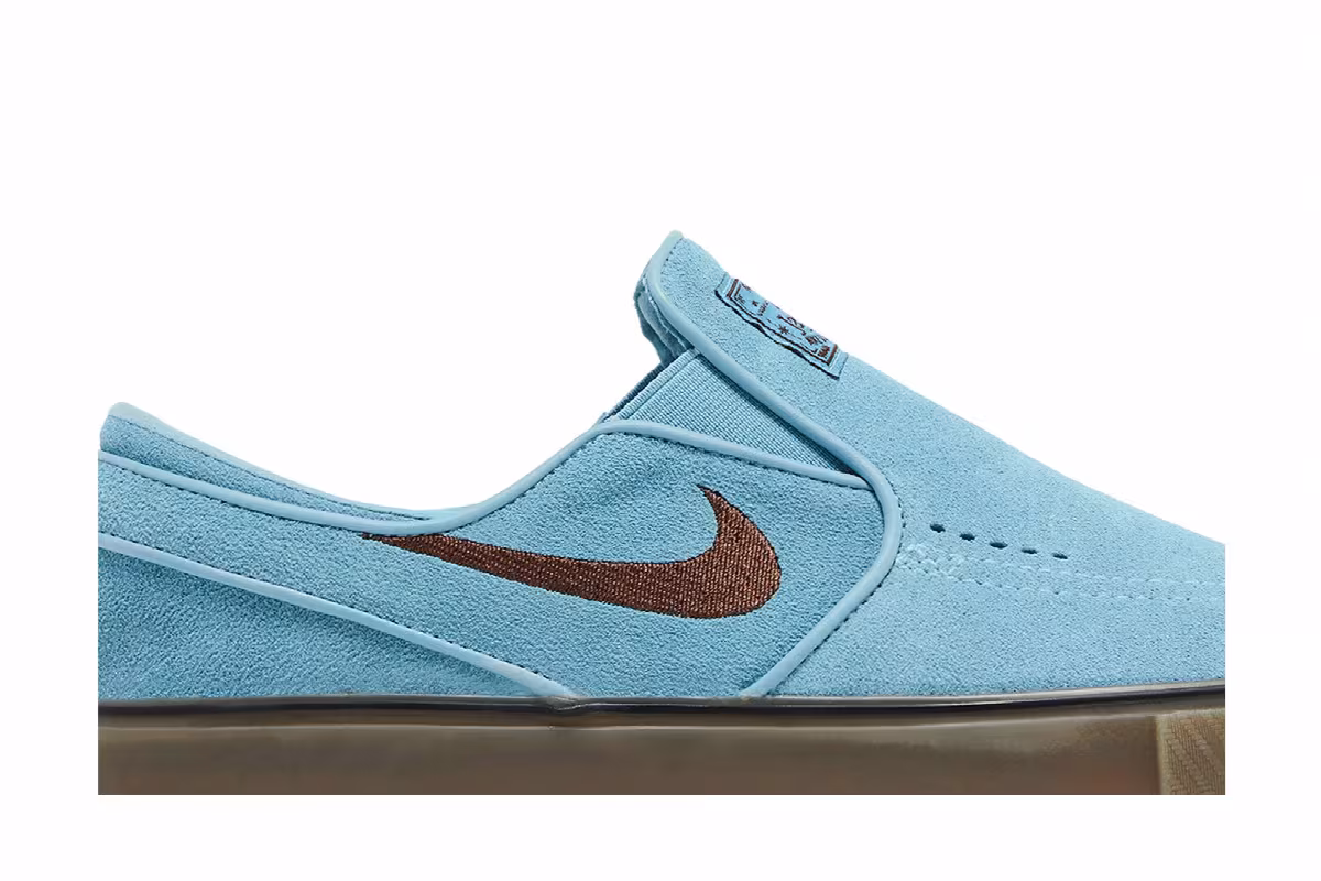 Nike Zoom Stefan Janoski+ Slip SB Denim Turquoise, view 3