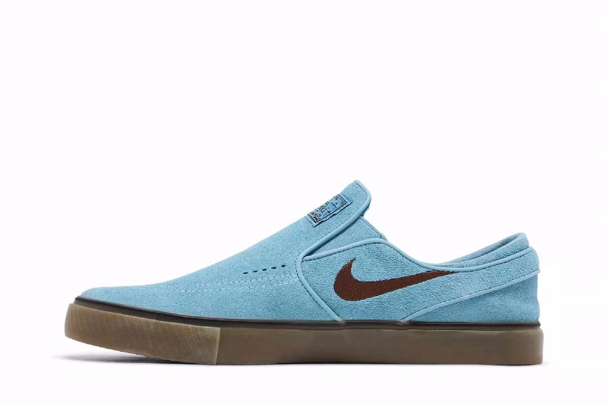 Nike Zoom Stefan Janoski+ Slip SB Denim Turquoise, view 4