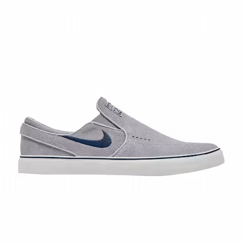 Nike Zoom Stefan Janoski+ Slip SB 'Wolf Grey Navy'