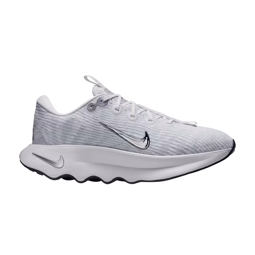 Nike Women's Motiva Premium Summit White Metallic Silver