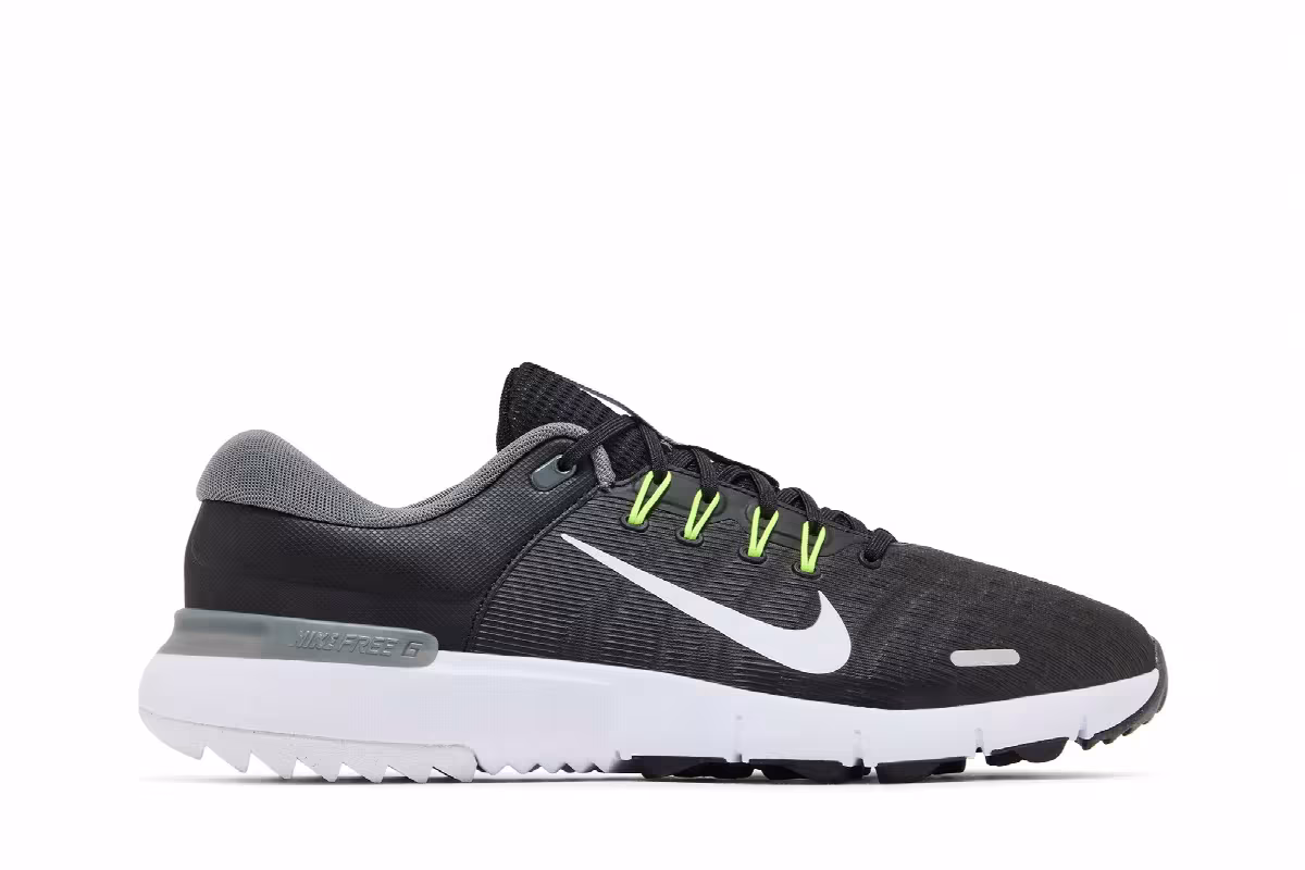 Nike Free Golf Next Nature Wide Black White, view 2