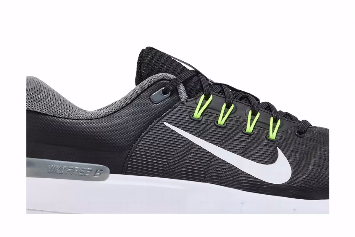Nike Free Golf Next Nature Wide Black White, view 3