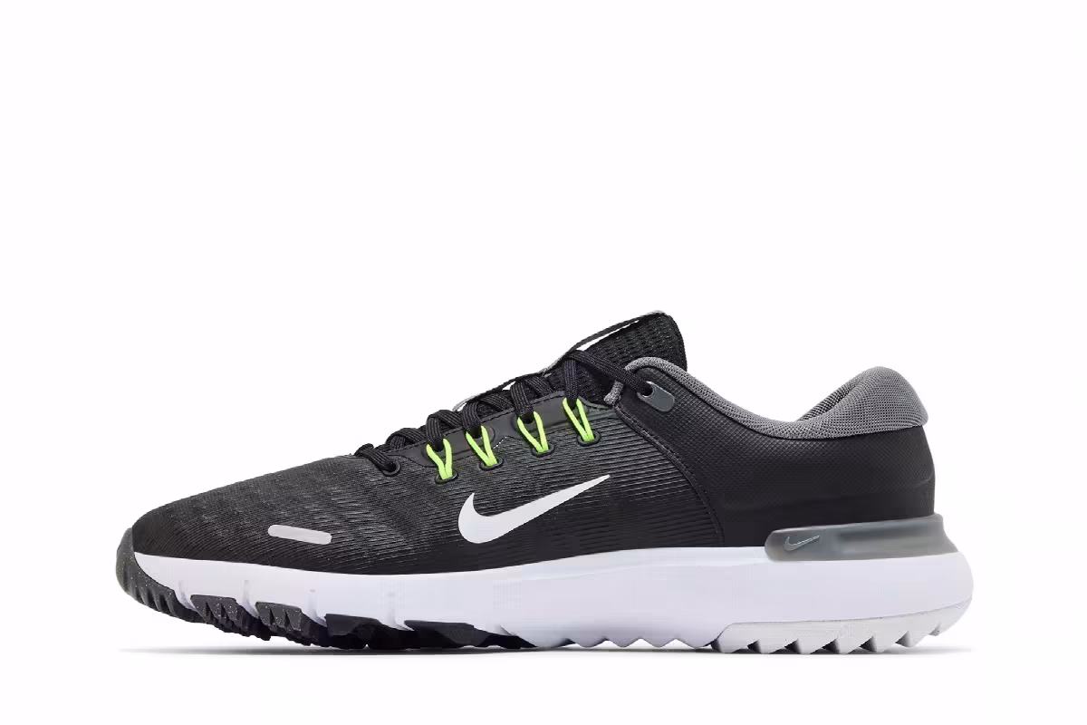 Nike Free Golf Next Nature Wide Black White, view 4