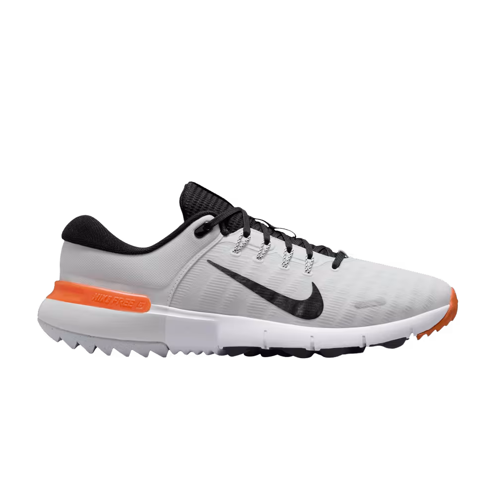 Nike Free Golf Next Nature Wide White Safety Orange Black