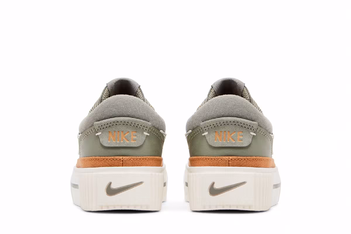 Nike Women's Court Legacy Lift Light Army, view 7