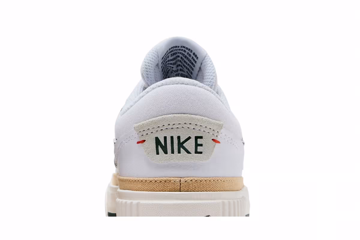 Nike Women's Court Legacy Lift White Fir, view 8