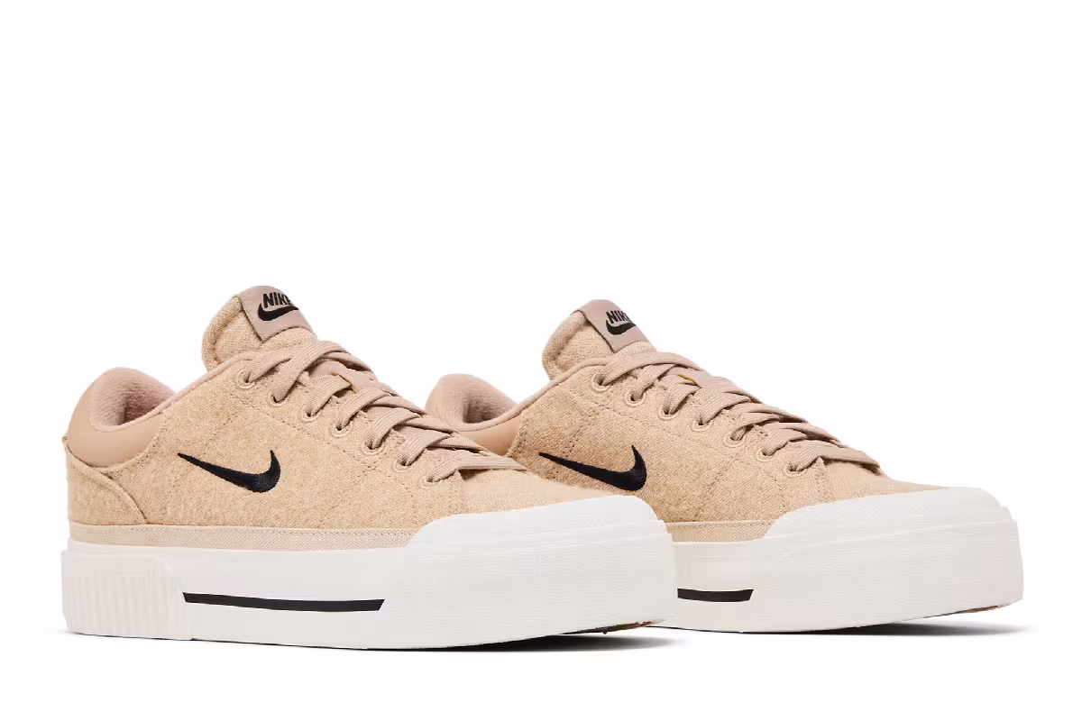 Nike Women's Court Legacy Lift Hemp, view 9