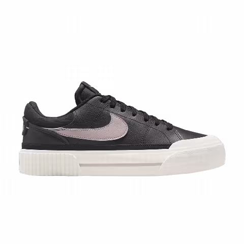 Nike Wmns Court Legacy Lift 'Black Platinum Violet'