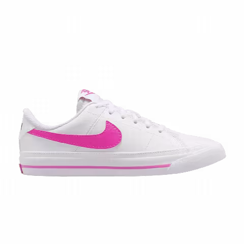Nike Court Legacy GS 'White Laser Fuchsia'