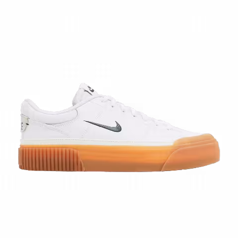 Nike Wmns Court Legacy Lift 'White Vintage Green Gum'