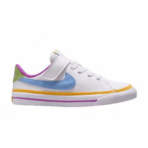 Nike Court Legacy Lift PS 'White Multi-Color'