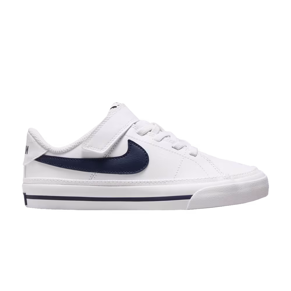 Nike Court Legacy PS White Midnight Navy