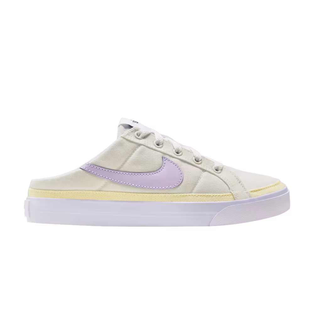 Nike Women's Court Legacy Mule Sail Violet Mist