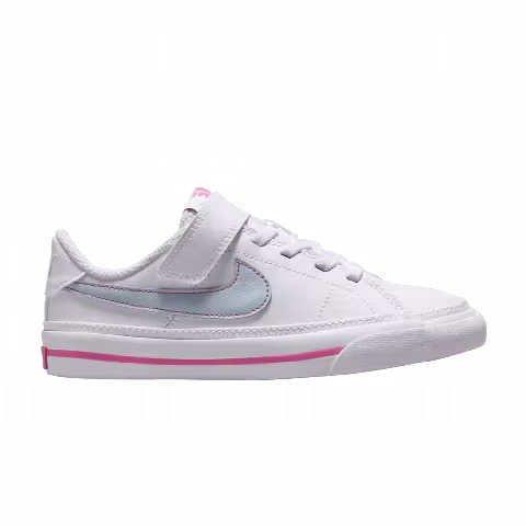 Nike Court Legacy Lift PS 'White Light Armory Blue'
