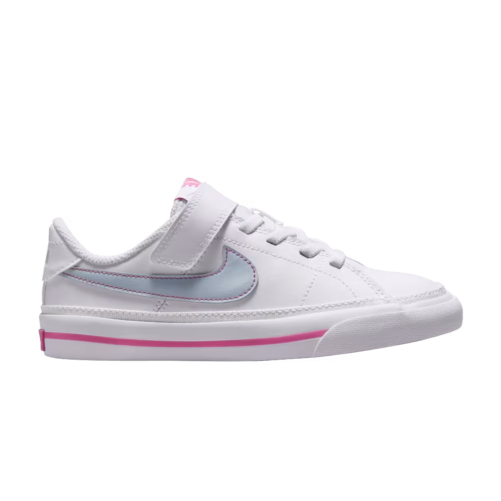 Nike Court Legacy Lift PS White Light Armory Blue