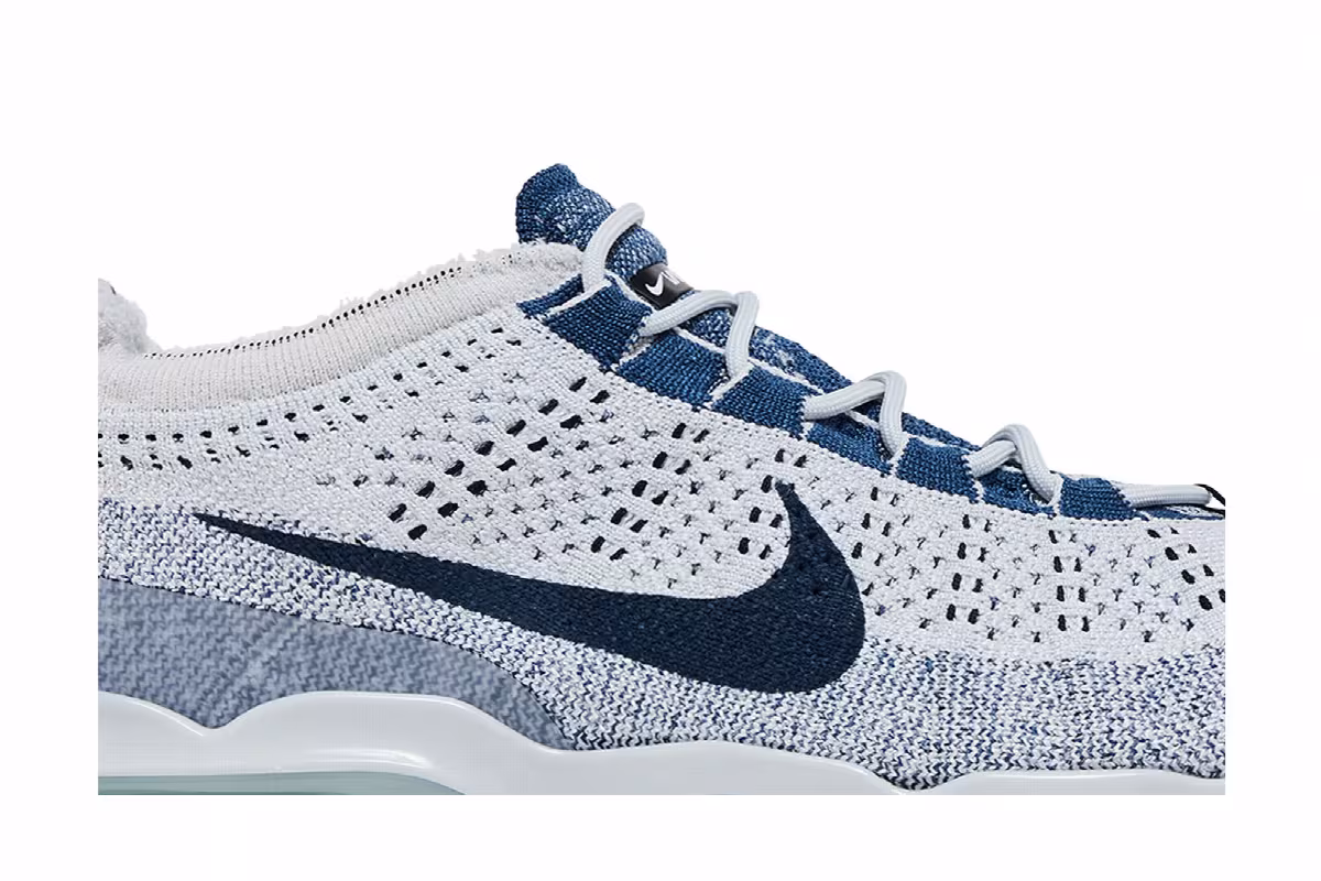 Nike Air VaporMax 2023 Flyknit Pure Platinum Court Blue, view 3