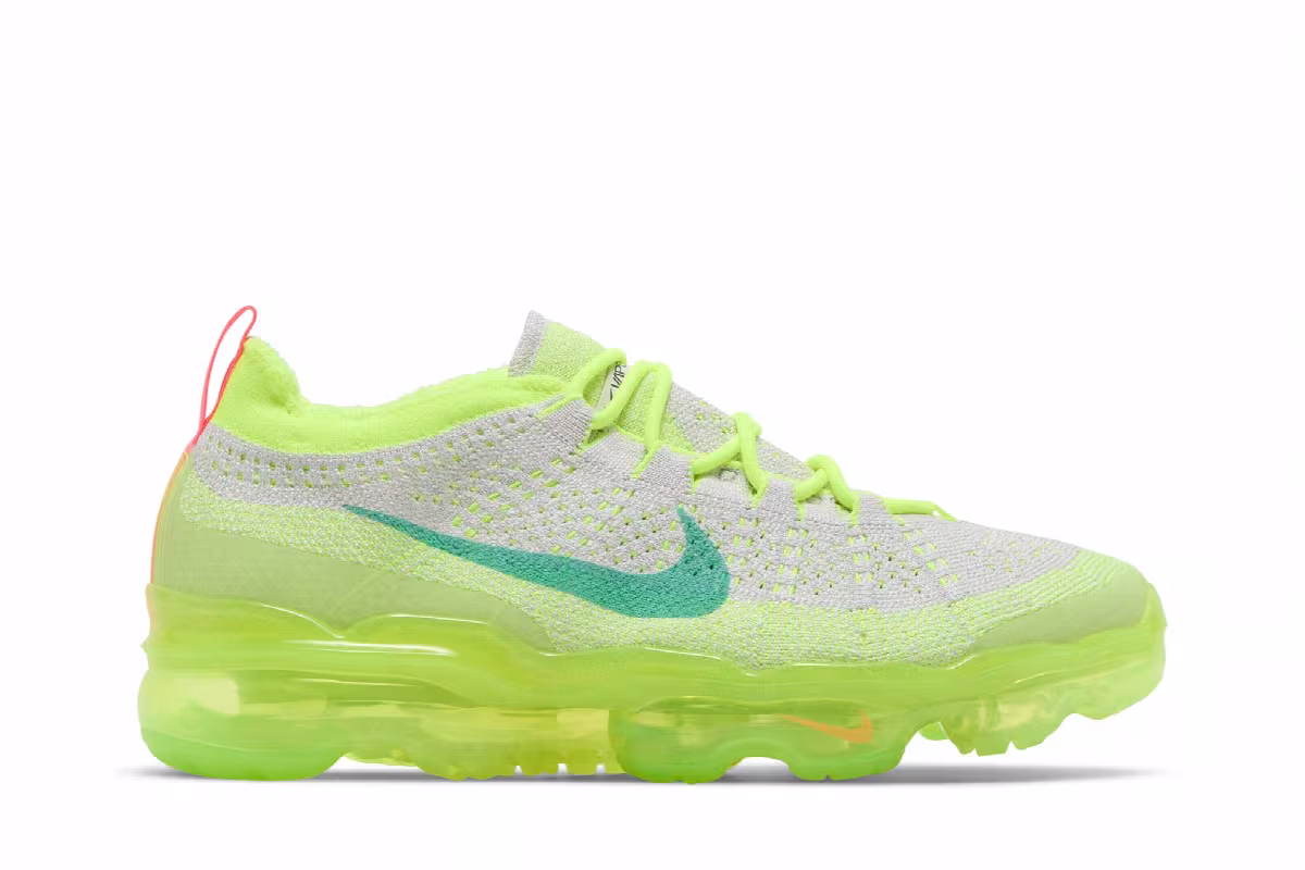 Nike Air VaporMax 2023 Flyknit Vast Grey Volt, view 2