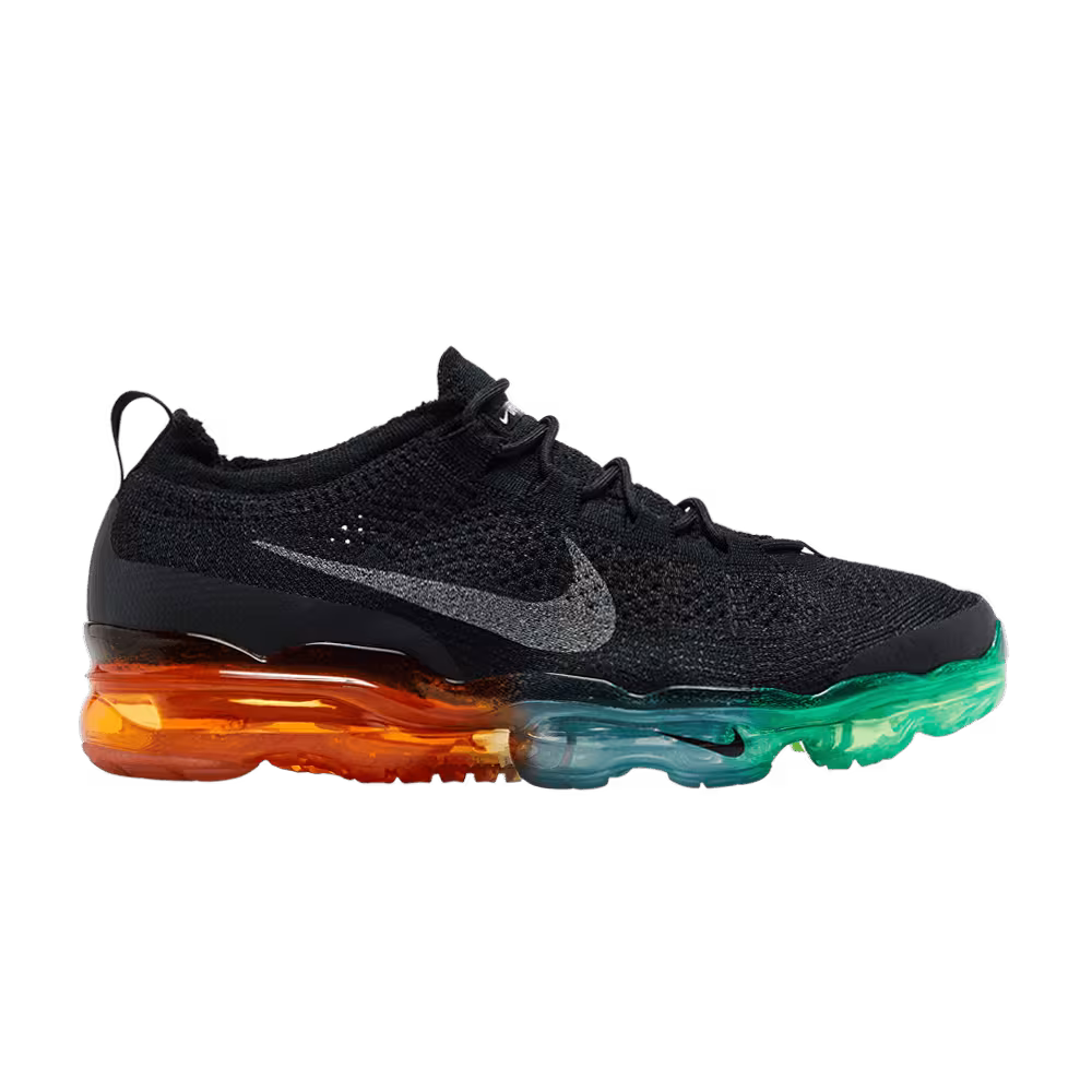 Nike Air VaporMax 2023 Flyknit Black Green Strike Curry