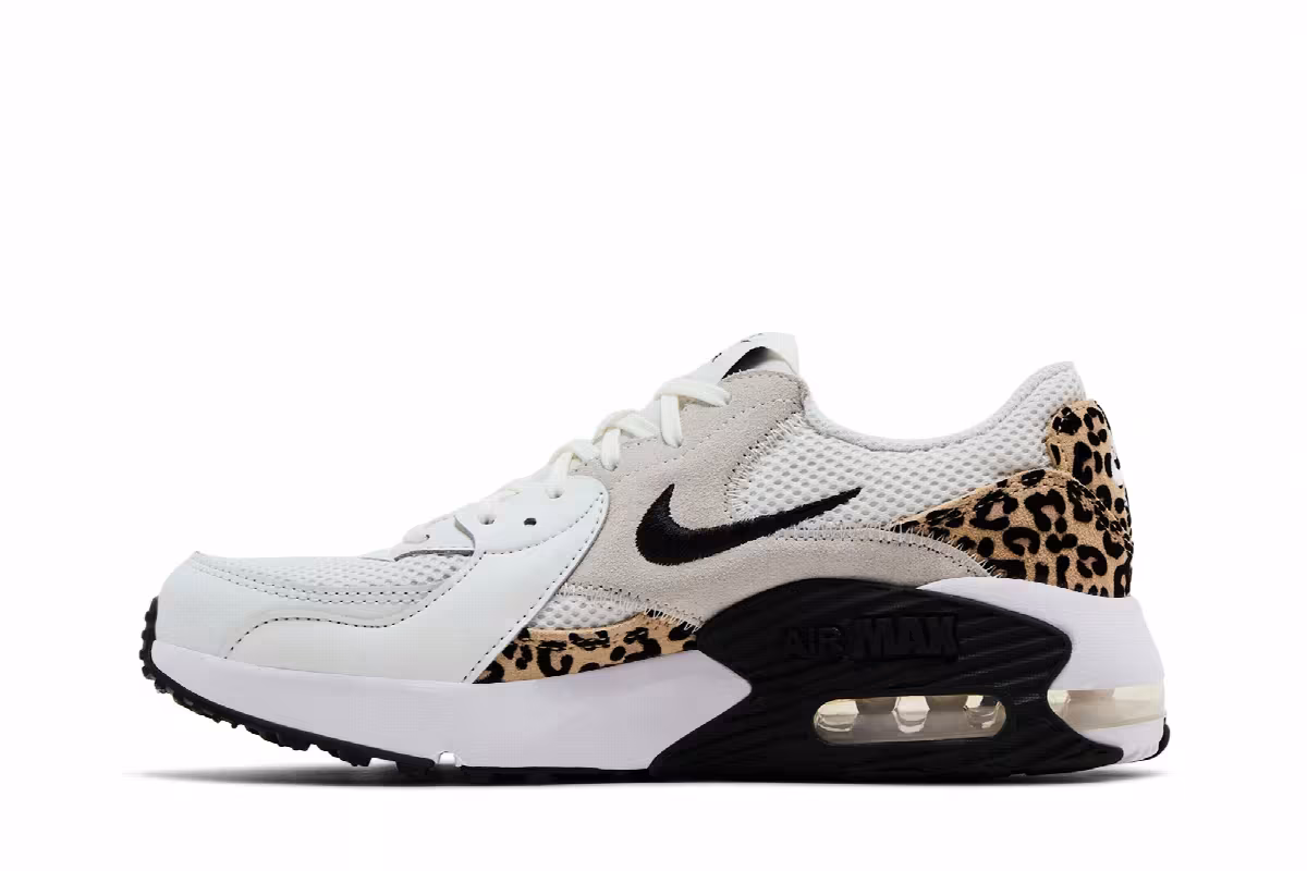 Nike Women's Air Max Excee Leopard, view 4