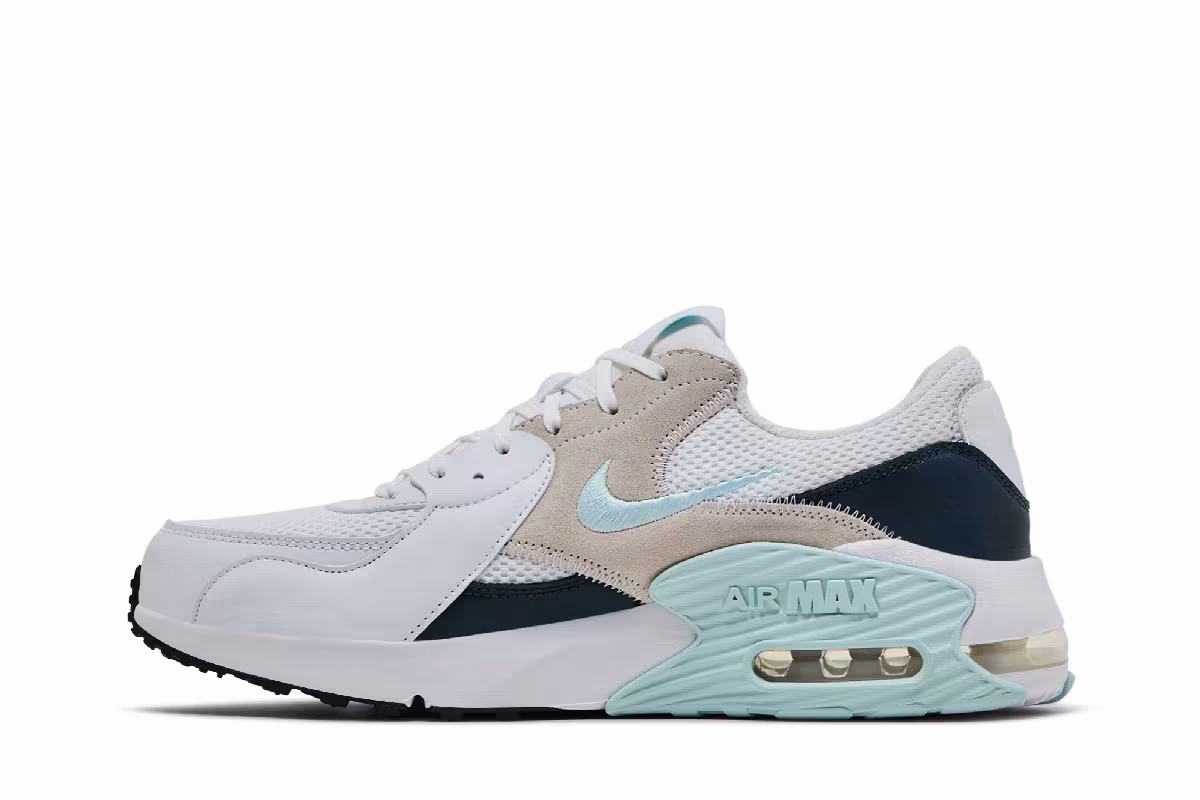 Nike Women's Air Max Excee White Glacier Blue, view 4