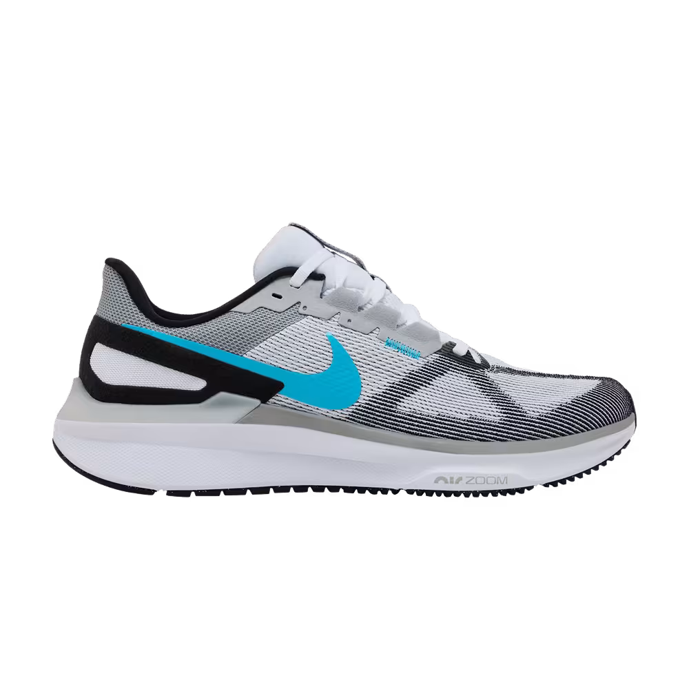 Nike Air Zoom Structure 25 White Black Gamma Blue