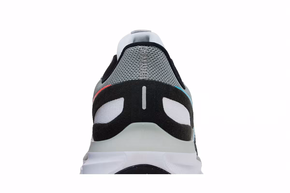 Nike Air Zoom Structure 25 White Black Gamma Blue, view 8