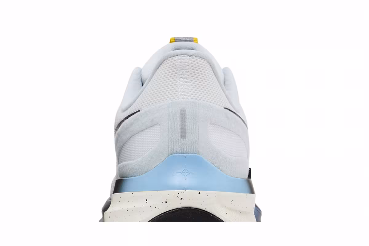 Nike Air Zoom Structure 25 White Navy Speed Yellow, view 8