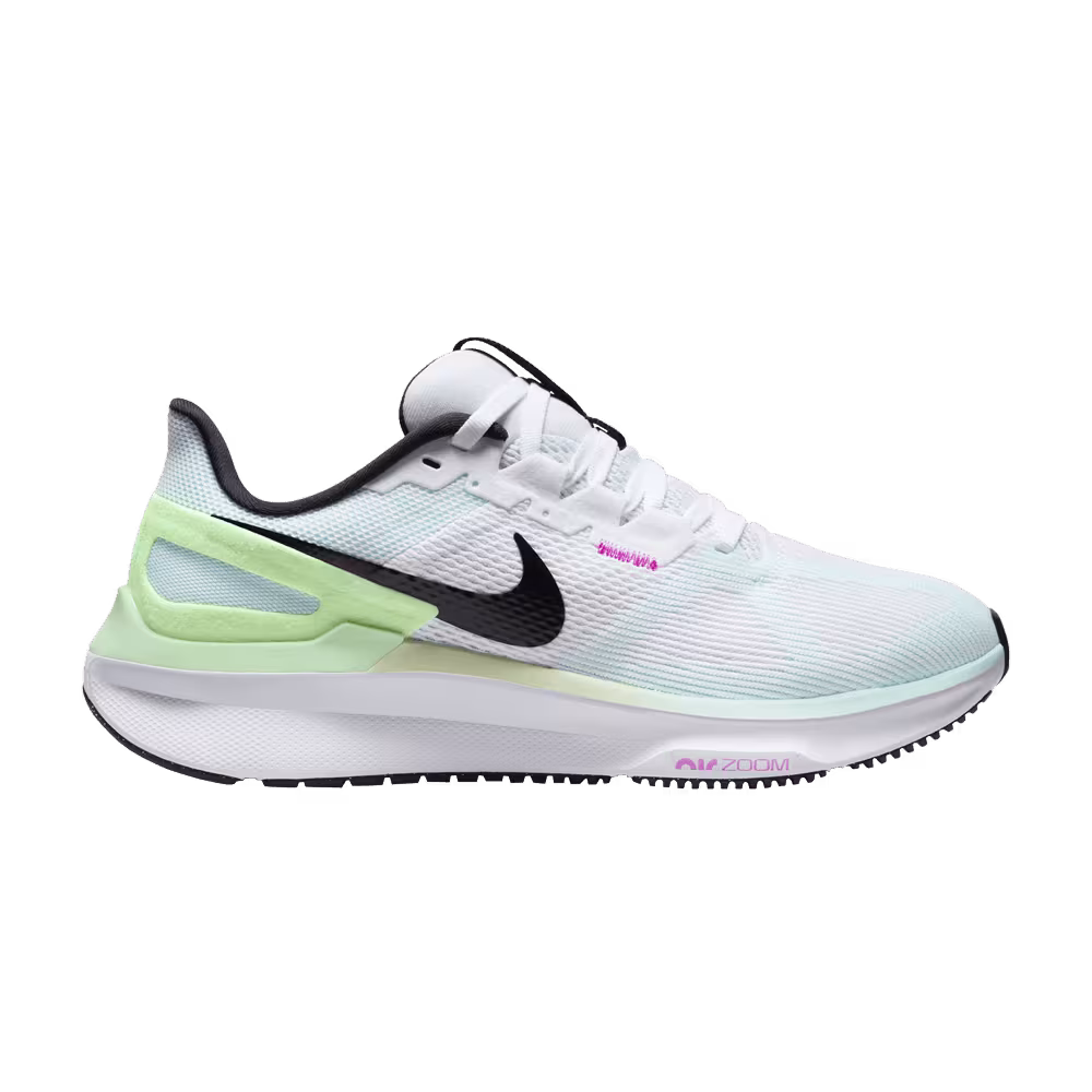 Nike Women's Air Zoom Structure 25 White Glacier Blue