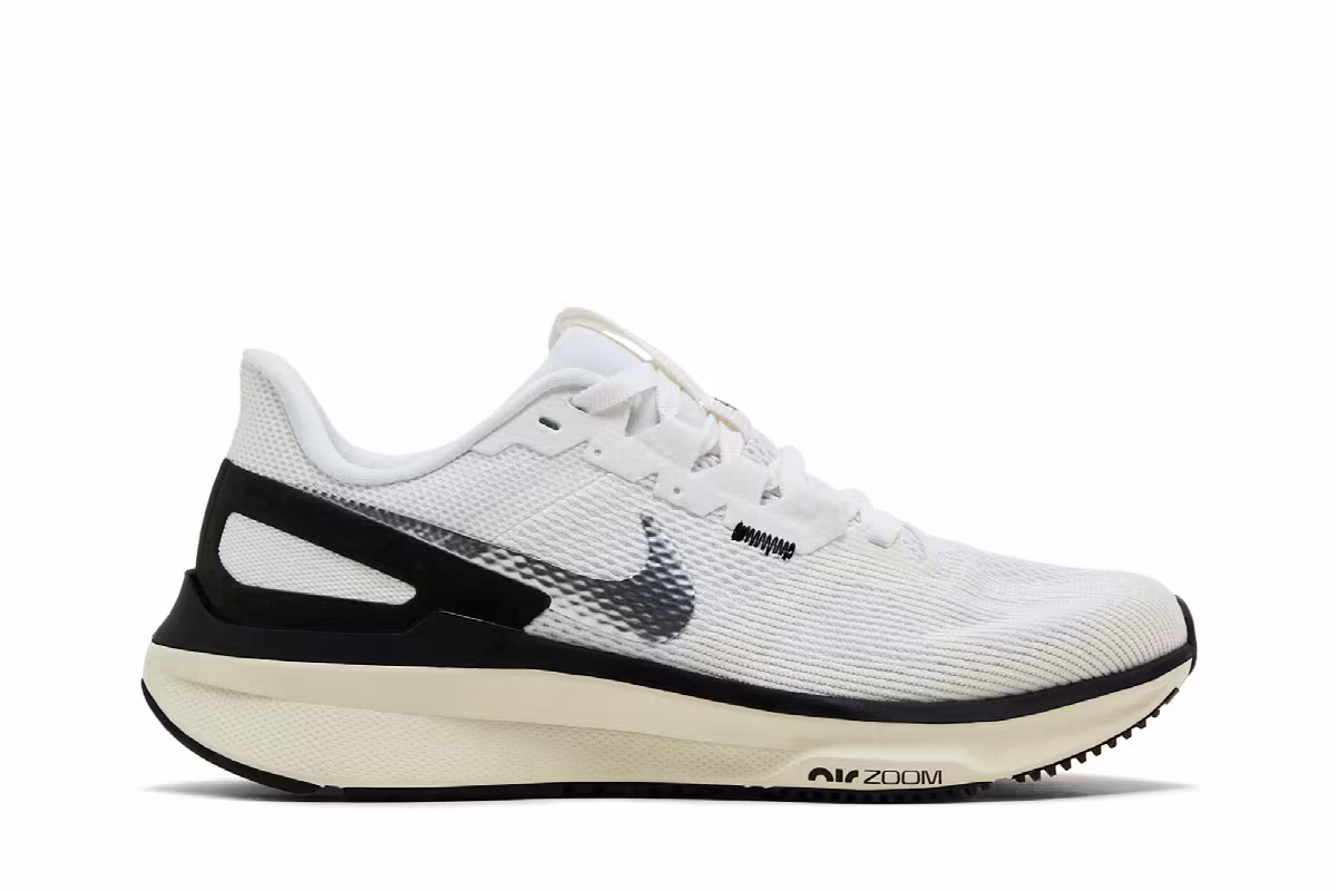 Nike Women's Air Zoom Structure 25 White Sail Coconut Milk, view 2