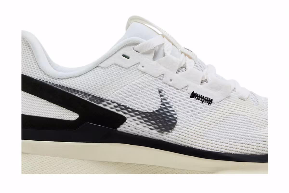 Nike Women's Air Zoom Structure 25 White Sail Coconut Milk, view 3