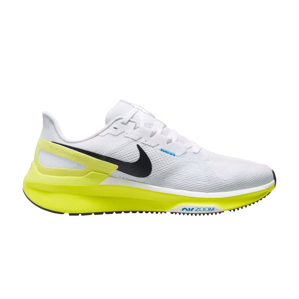 Nike Air Zoom Structure 25 White Cyber Black