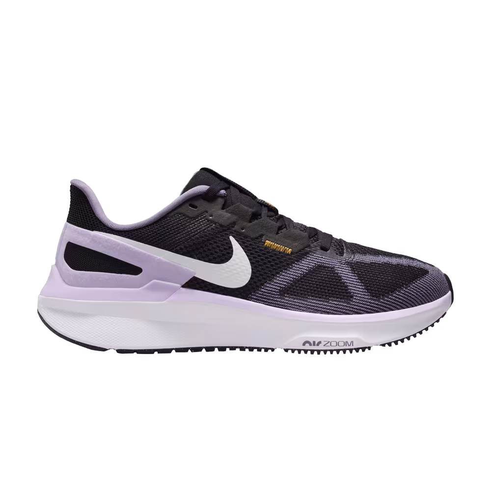 Nike Women's Air Zoom Structure 25 Black Lilac Bloom