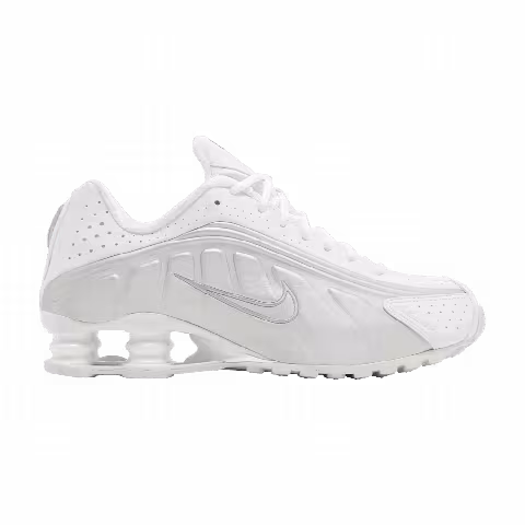 Nike Wmns Shox R4 'White Metallic' 2024