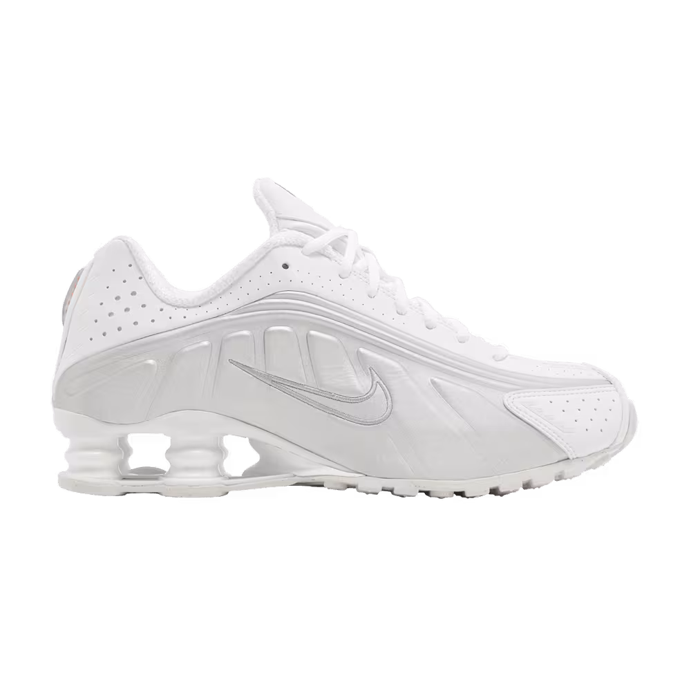 Nike Women's Shox R4 White Metallic 2024