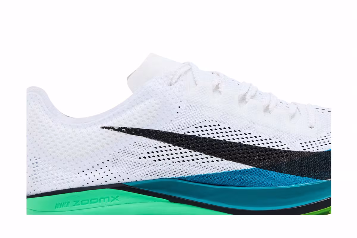Nike ZoomX Dragonfly 2 Elite White Bright Spruce, view 3