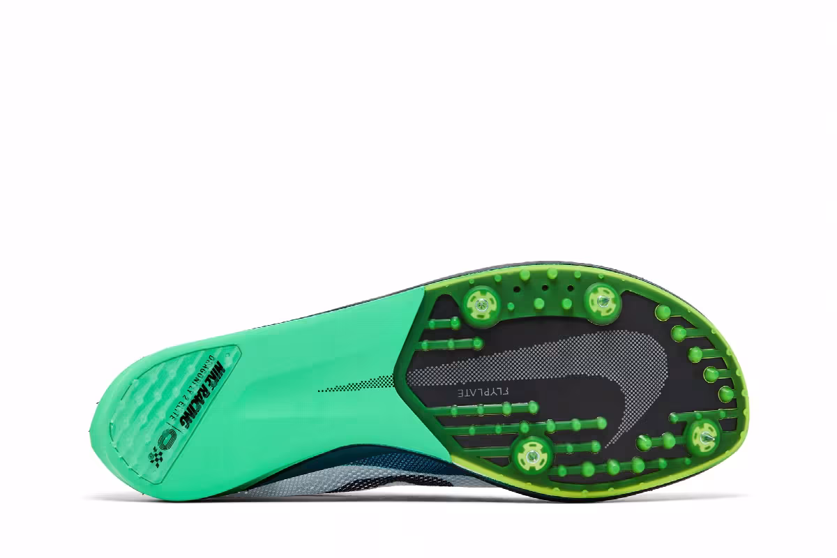 Nike ZoomX Dragonfly 2 Elite White Bright Spruce, view 5