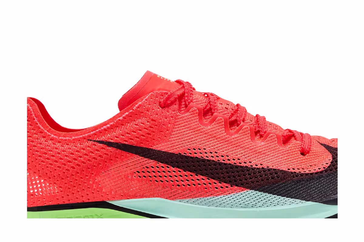 Nike ZoomX Dragonfly 2 Elite Bright Crimson Lime Blast, view 3