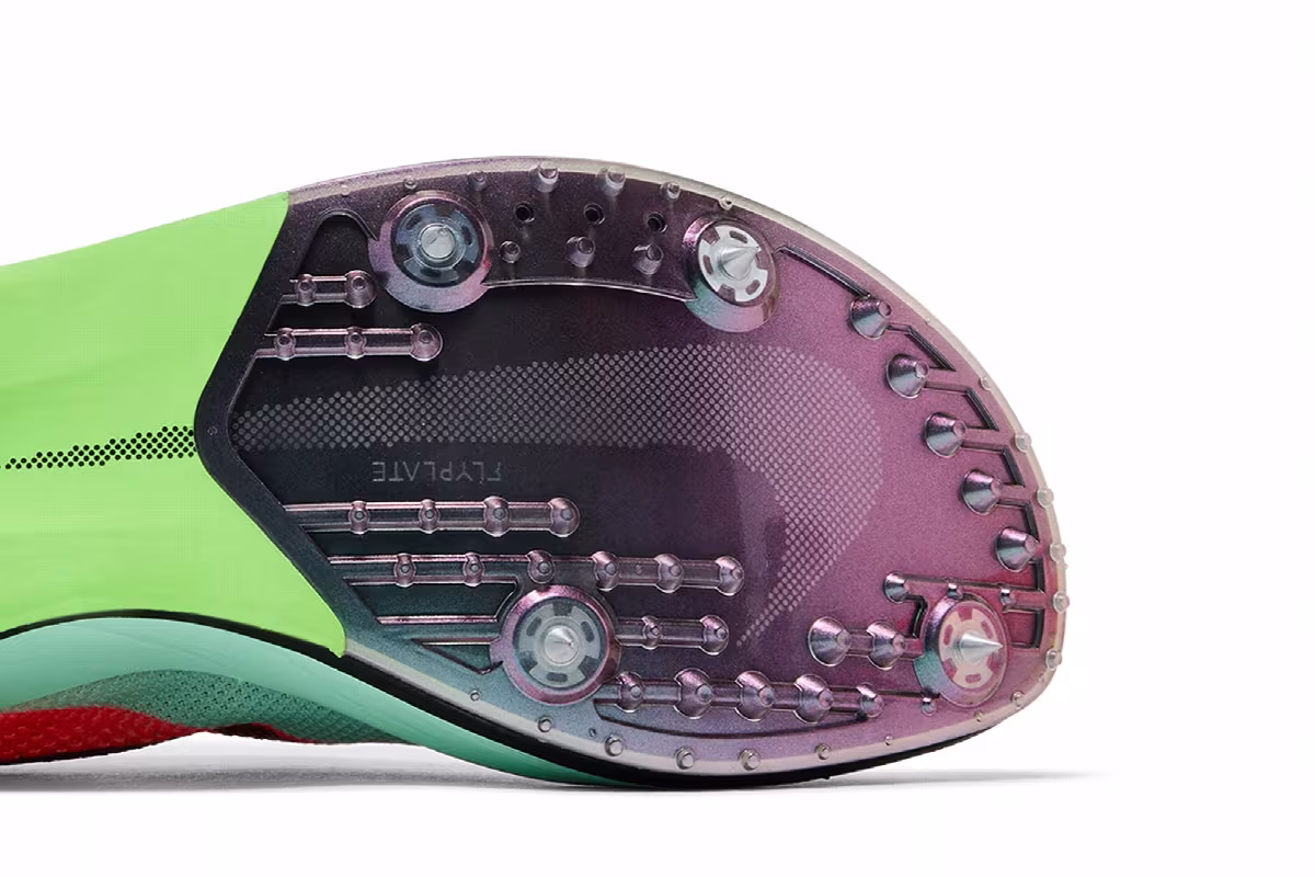 Nike ZoomX Dragonfly 2 Elite Bright Crimson Lime Blast, view 6