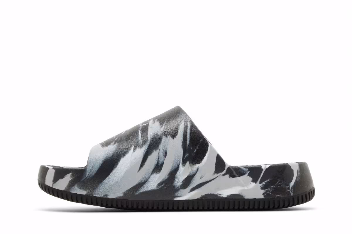 Nike Calm SE Slide Black Marbled, view 4