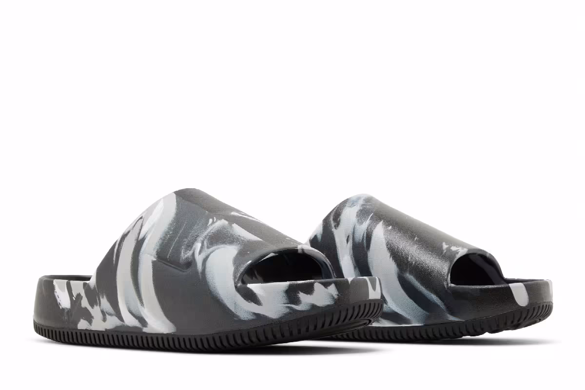 Nike Calm SE Slide Black Marbled, view 9