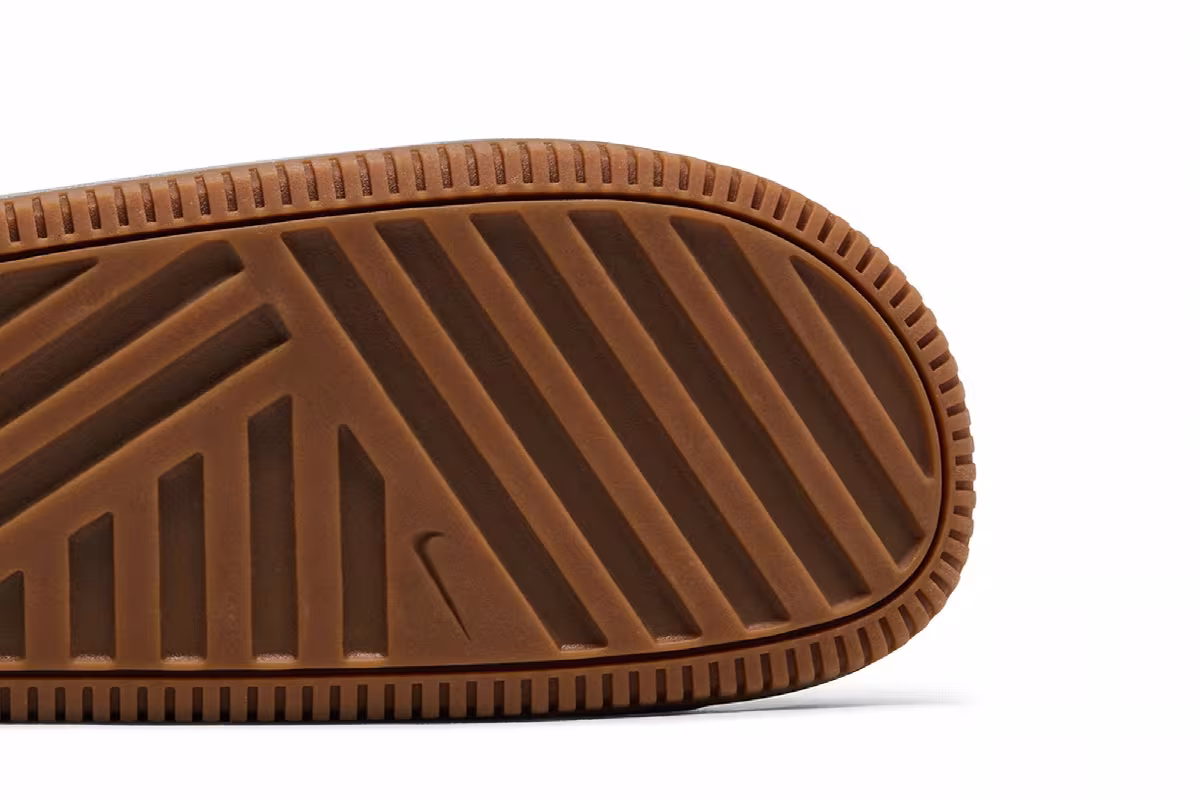 Nike Calm Slide Medium Olive Gum, view 6